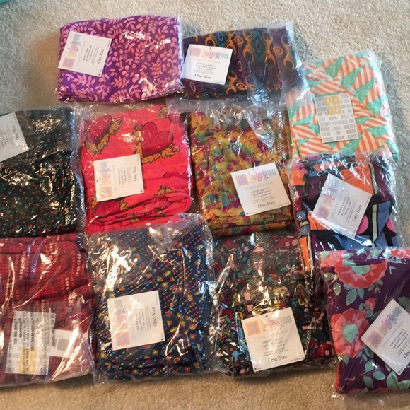 LuLaRoe Pants - LuLaRoe O/S leggings bundle NWT